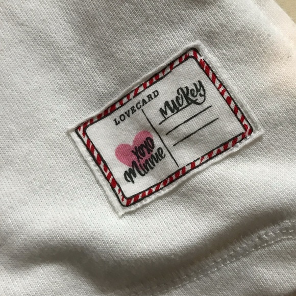 Disney Parks Original Mickey and Minnie Valentine’s Day XOXO Hoodie - Picture 9 of 9